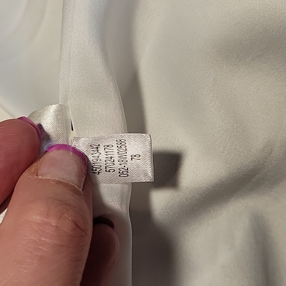 WHBM Fullly lined Skirt w/tulle - Picture 6 of 9